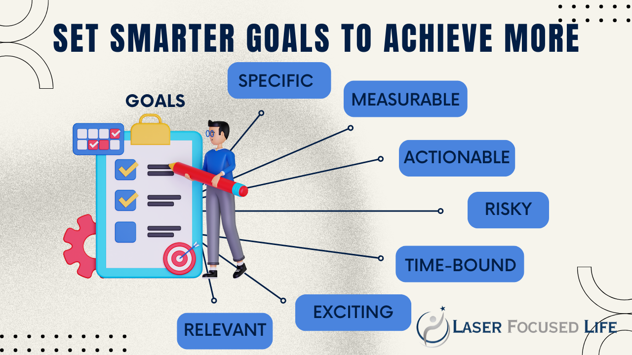 set smarter goals to achieve more