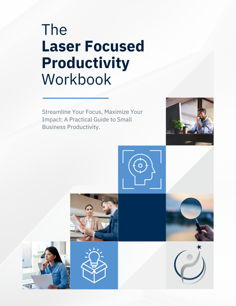 Laser Focused Productivity Workbook Front